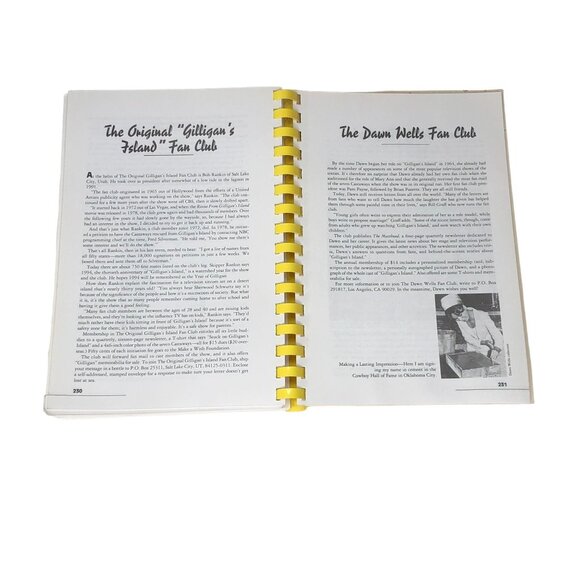 Mary Ann's Gilligan's Island Cookbook Recipe Book Dawn Wells Vintage Ken Beck Ji - Picture 10 of 11